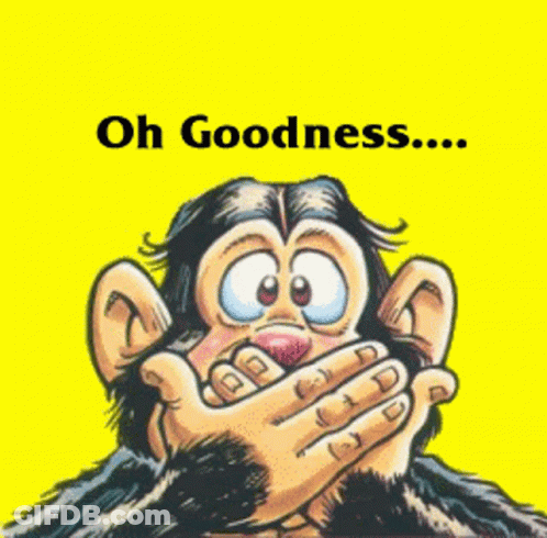 Monkey Saying Its Monday GIF