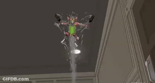 Monkey Sitting On Toilet With 72 Towel GIF