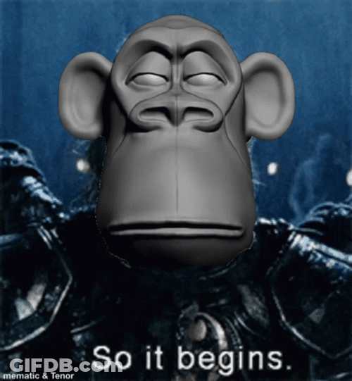 Monkey So It Begins GIF