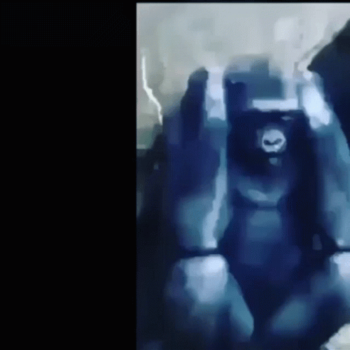 Monkey Spinning Angry GIF