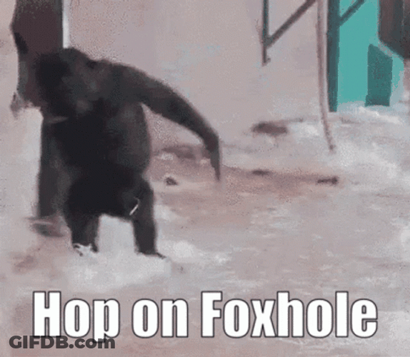 Monkey Spinning Hop On Foxhole GIF