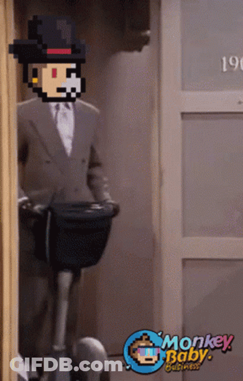 Monkey Spinning Man Ride GIF