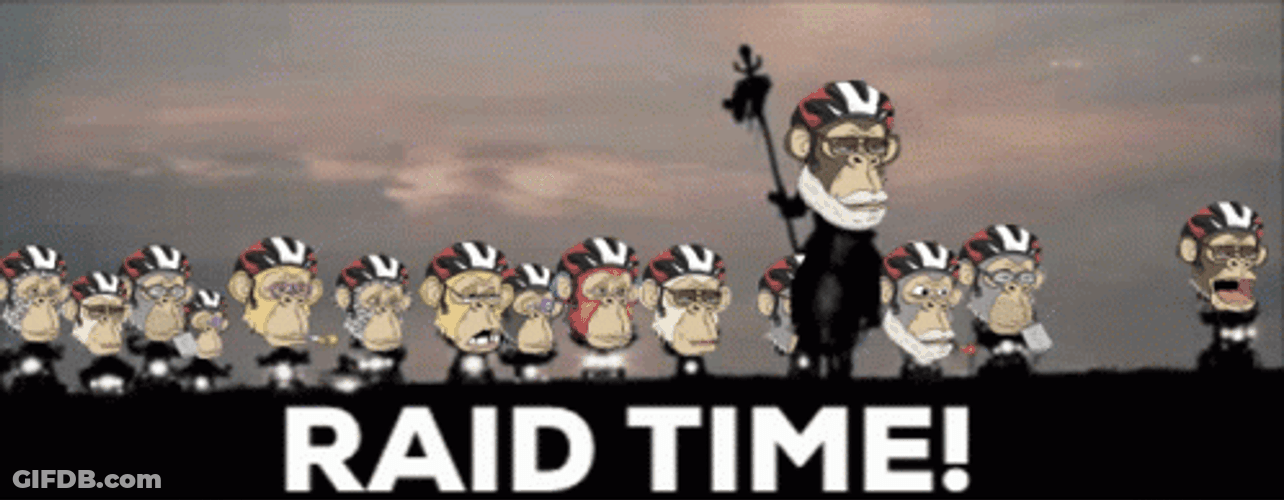 Monkey Troops Raid Time GIF