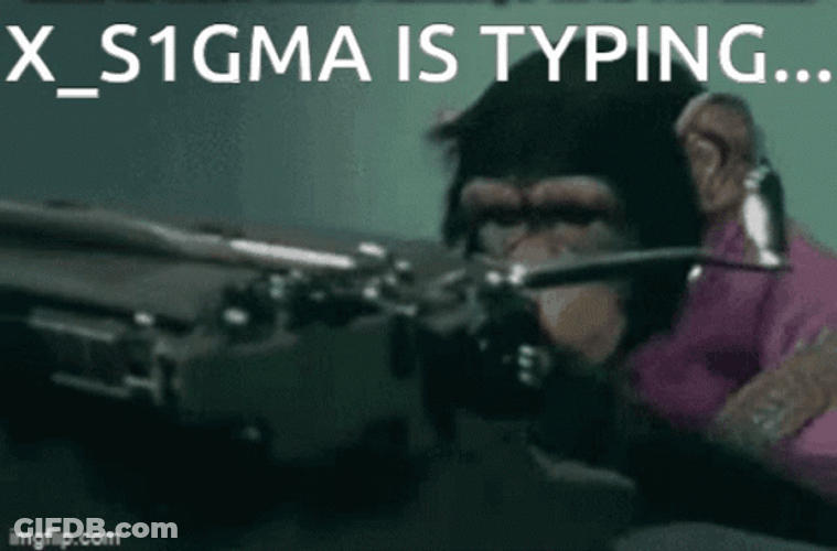 Monkey Typing Fast Hand GIF