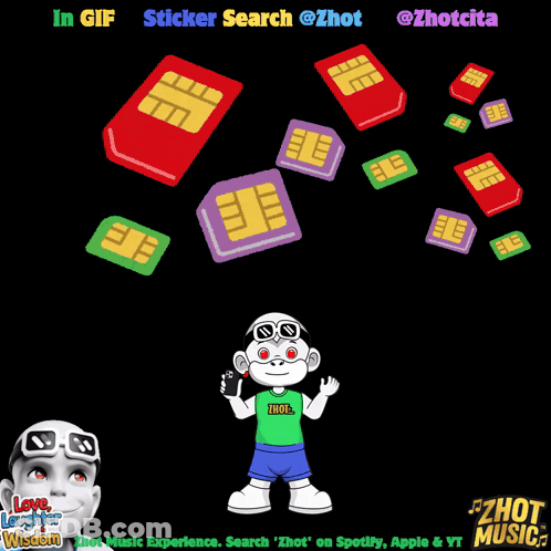 Monkey Wearing Shirt Saying Thot GIF