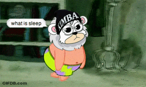 Monkey Wearing Simba Hat GIF