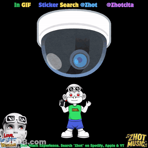 Monkey Wearing Thot Shirt GIF