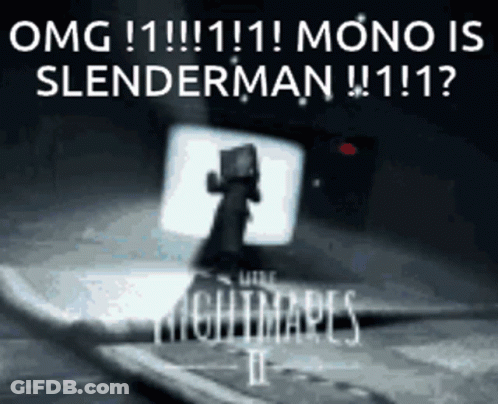 Mono Little Nightmares GIF