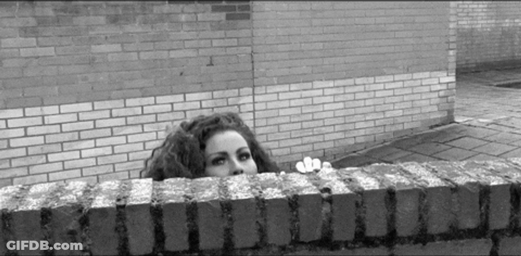 Monochromatic Maria Pitillo Stalking GIF