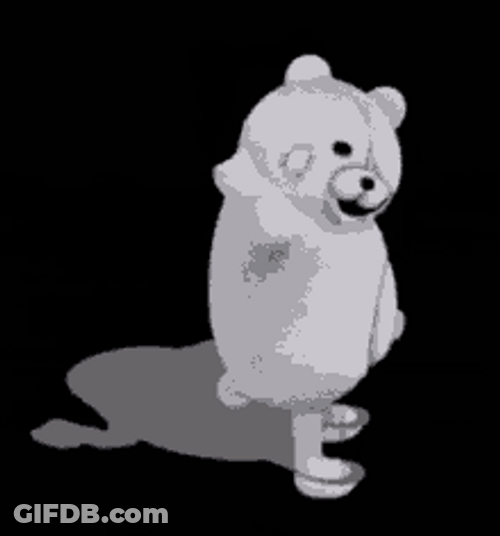 Monokuma Black And White Dance GIF