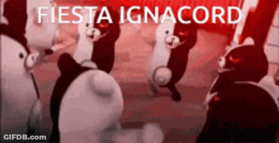 Monokuma Fiesta Ignacord GIF