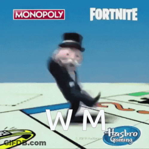 Monopoly Board Game Advertised By Hasbro GIF