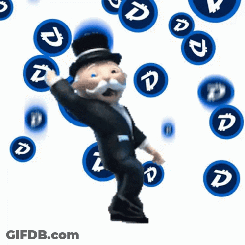 Monopoly Dancing Hip Hip Hooray GIF