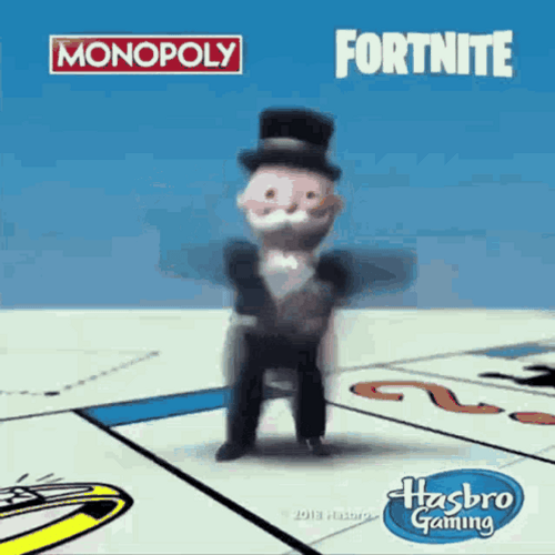 Monopoly Floss Dance GIF
