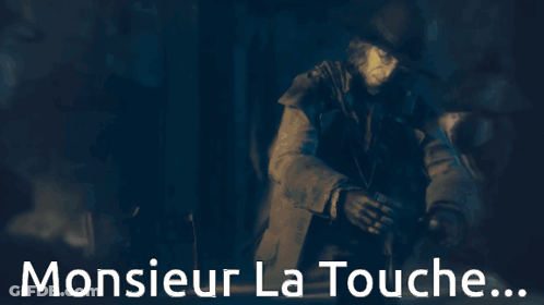 Monsieur La Touche Poster Man In Hat GIF