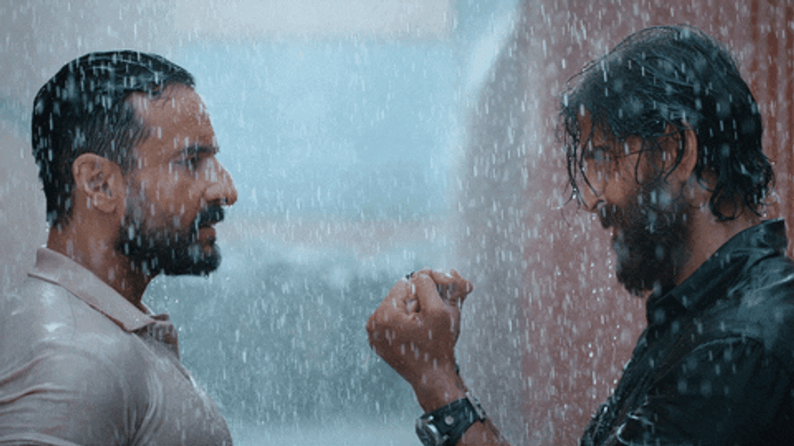 Monsoon Rain Saif Ali Khan Hrithik Roshan GIF