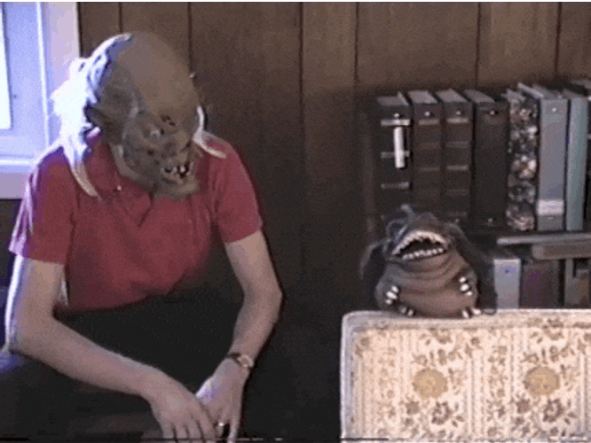 Monster And Critters Talking GIF