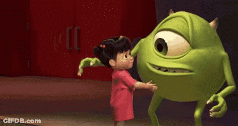 Monster Big Mike Hug GIF