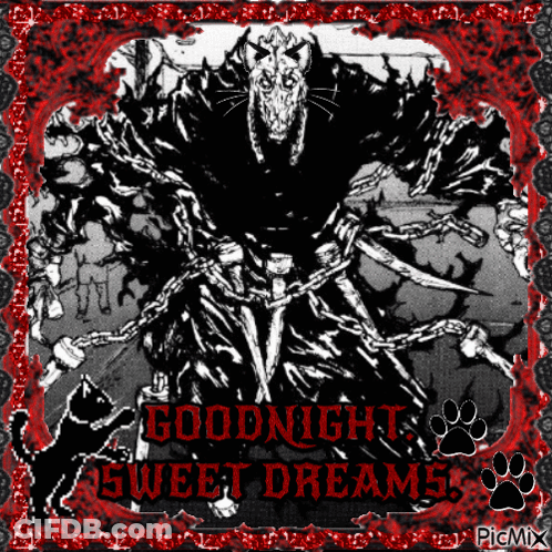 Monster Chained To Wall Goodnight Sweet Dreams GIF
