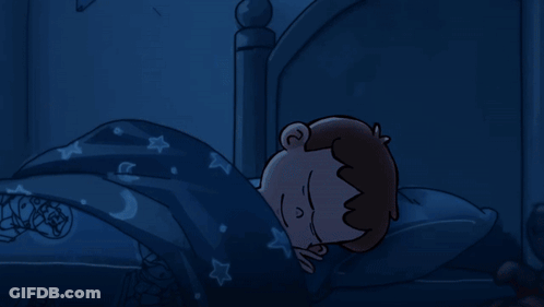 Monster Coming Out Of Mattress GIF