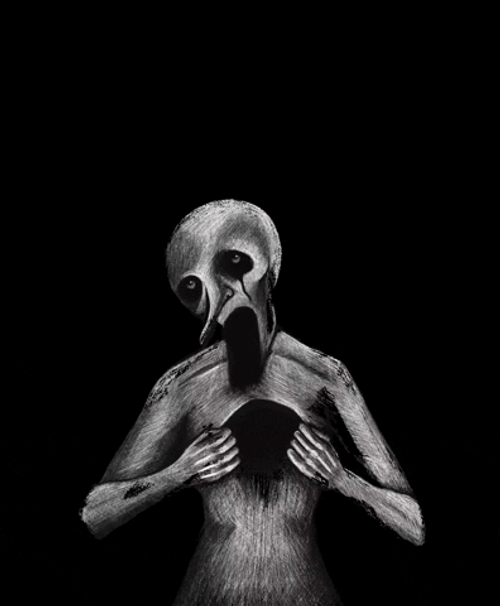 Monster Dark Heart GIF