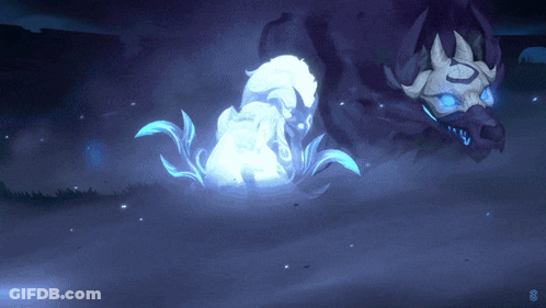 Monster Drawing With Number 8 GIF