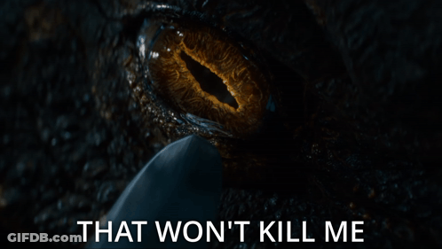 Monster Eye With Won't Kill Me GIF