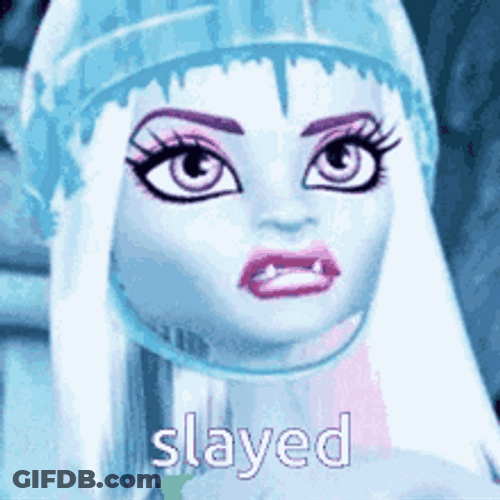 Monster High Abby Bominable Sassy Smile GIF