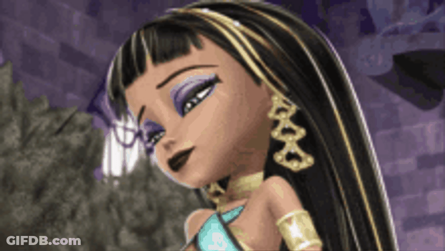Monster High Cleo Denile Sassy Pose GIF