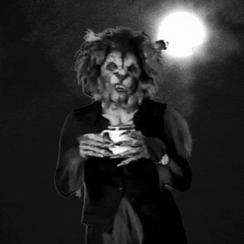 Monster House Eating Drinking Coffee GIF