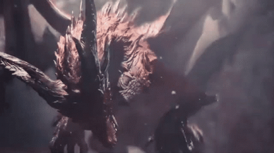Monster Hunter World Reeee GIF