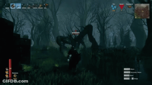 Monster In Forest GIF