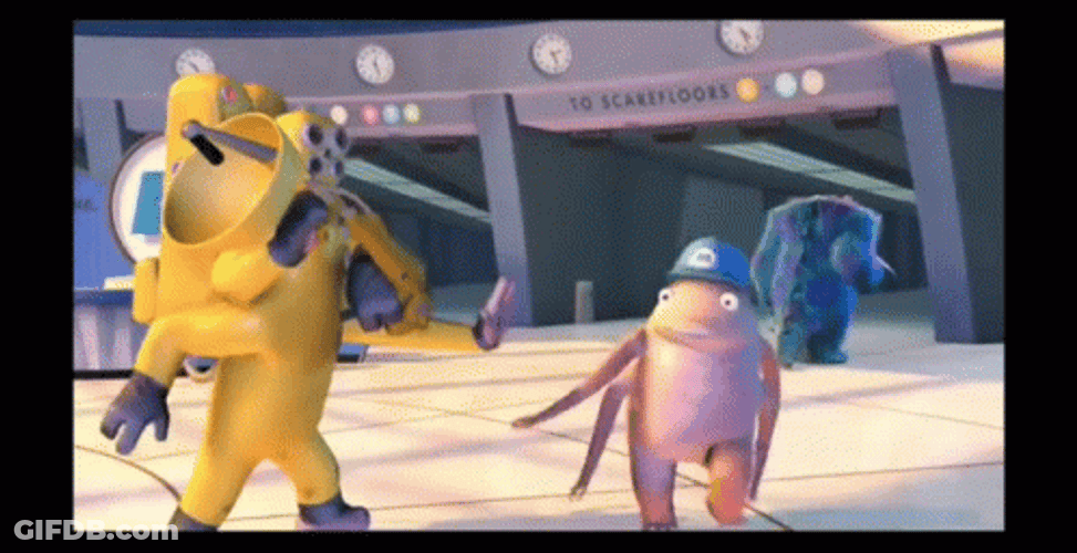 Monster Inc Child Detection Agency Catching 2319 Emergency GIF
