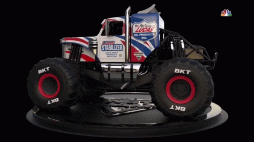 Monster Jam Lucas Stabilizer Truck GIF