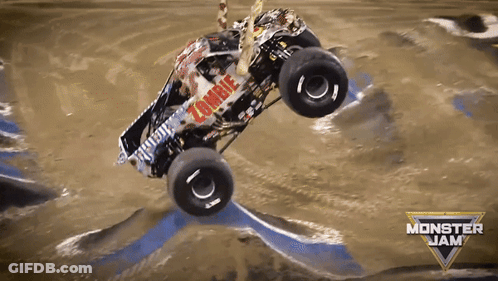 Monster Jam Shark Monster Truck GIF