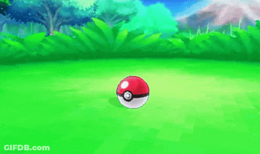 Monster Pokemon Pokeball Moving GIF