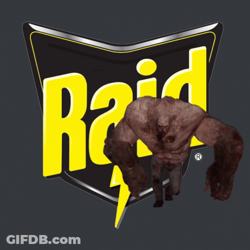 Monster Running Raid GIF