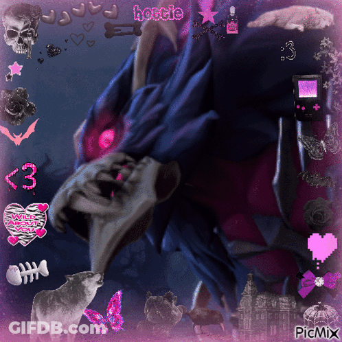 Monster Saying Hottie GIF
