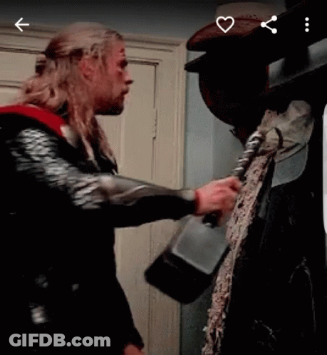 Monster Saying I Cannot Live Like This Anymore GIF