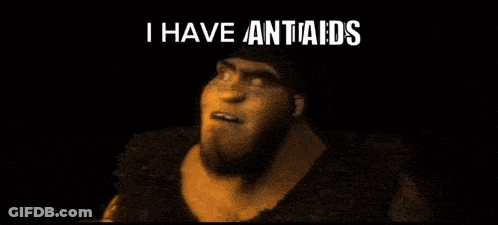 Monster Saying I Have Antiaids GIF