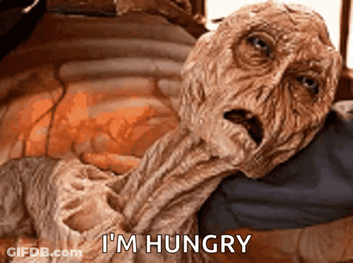Monster Saying Im Hungry GIF