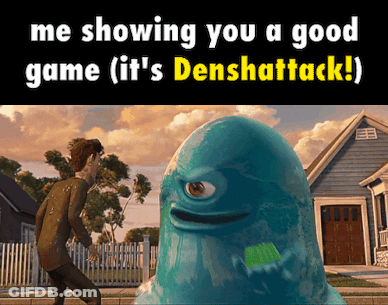 Monster Saying Me Showing You A Good Game Denshattack GIF