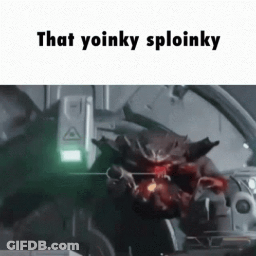 Monster Saying That Yoinky Sploinky GIF
