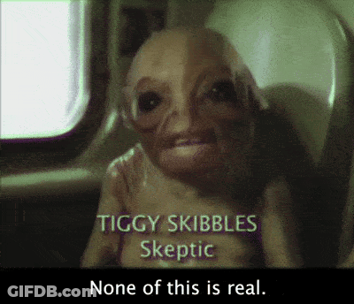 Monster Saying Tiggy Skibbles Skeptic GIF