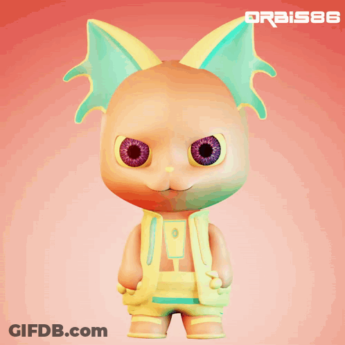 Monster Saying Uff GIF