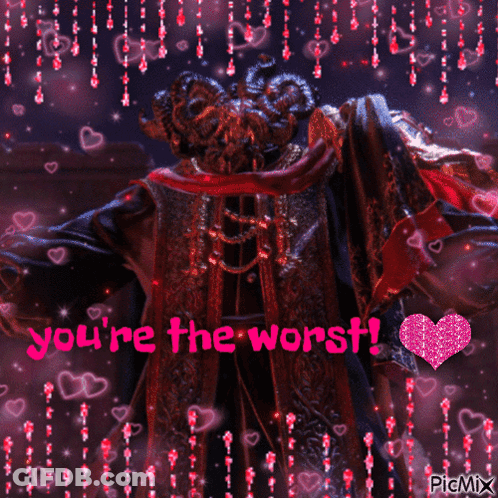 Monster Saying Youre The Worst GIF