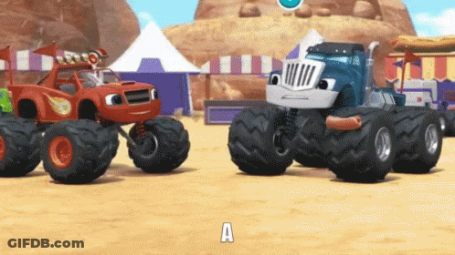 Monster Trucks Blaze And The Monster Machines GIF
