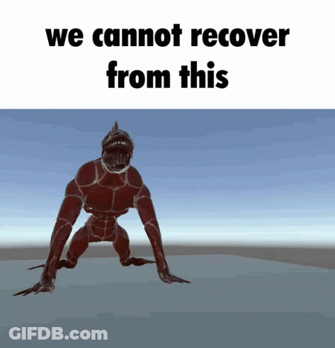 Monster We Cannot Recover From This GIF