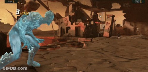 Monster With 3 Hits In Video Game GIF