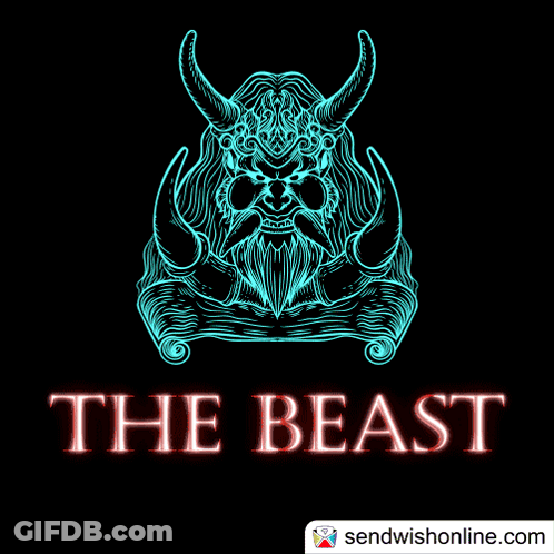 Monster With Horns The Beast GIF